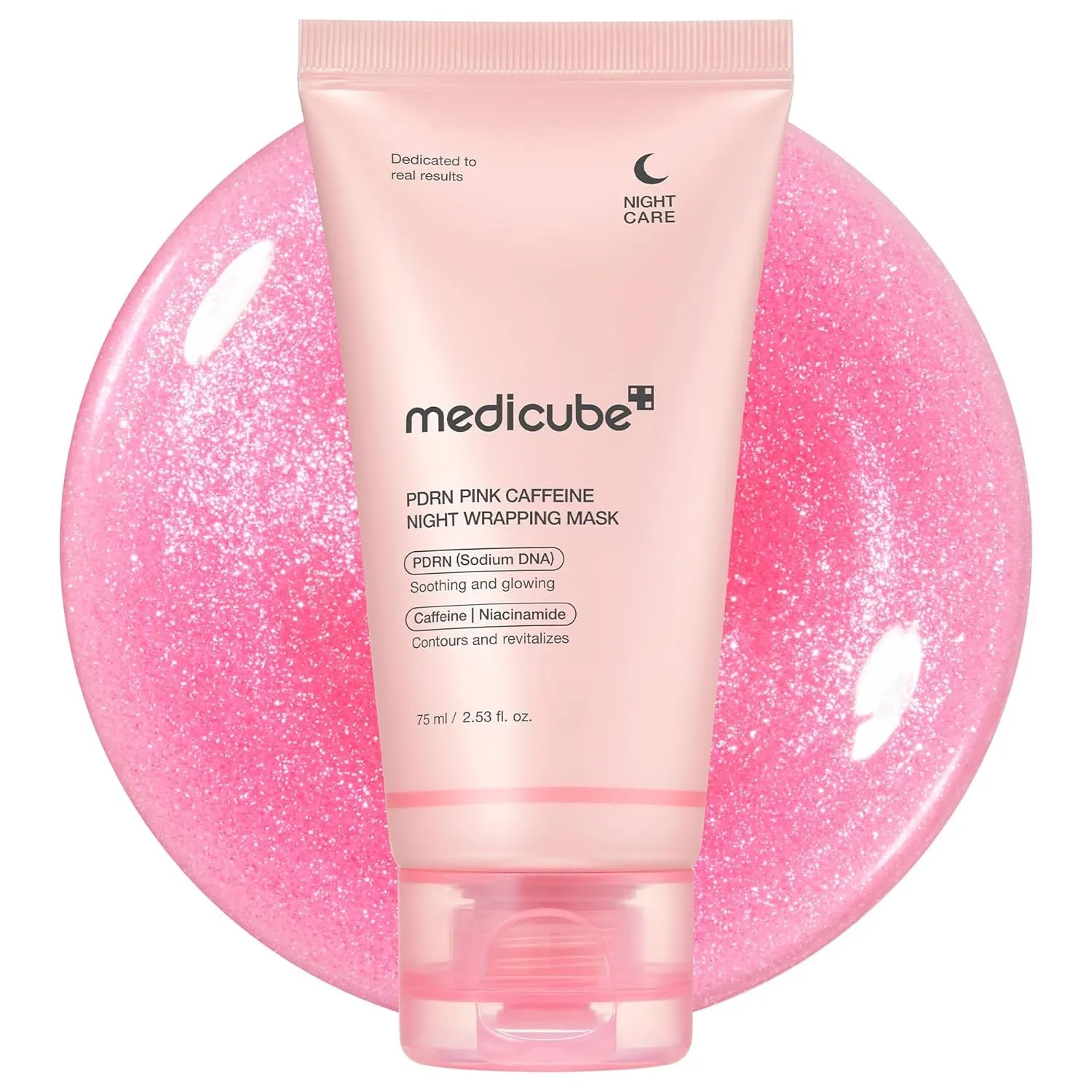 medicube Wrapping Maske PDRN Koffein Nacht Peel-Off Gesichtsmaske