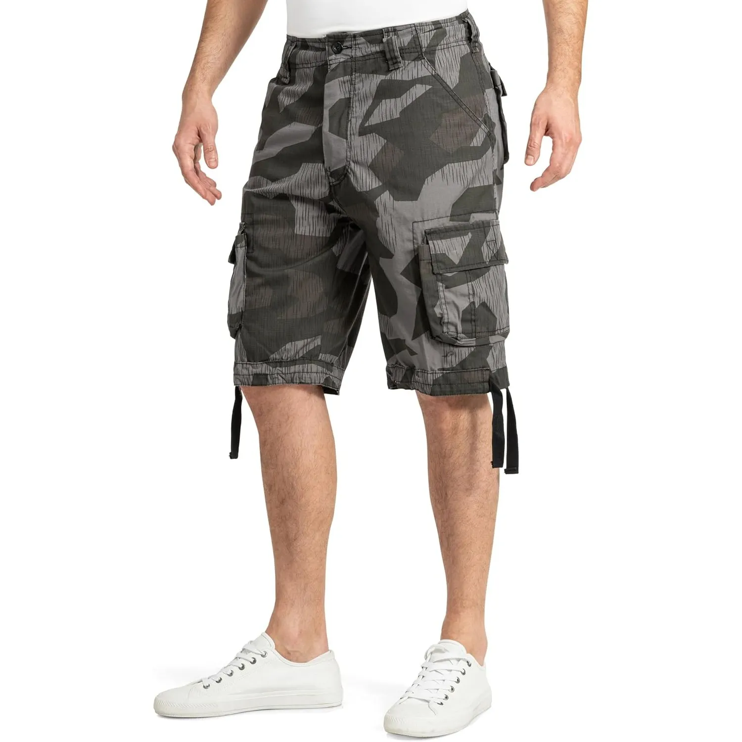 Brandit Urban Legend Vintage Cargo Short | 100% Baumwolle, Größen S bis 7XL, leichte, robuste Shorts mit vielen Taschen…