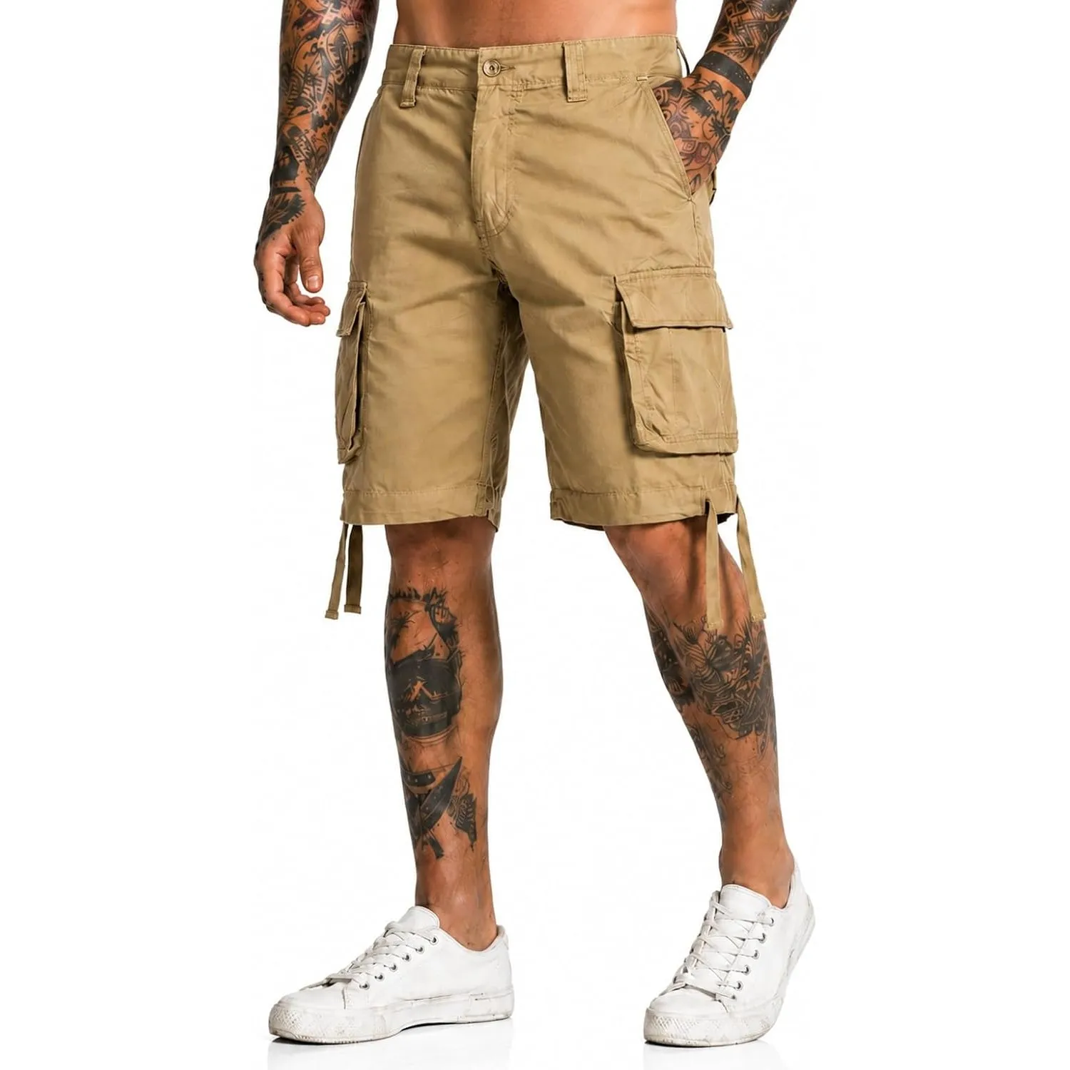 Brandit Urban Legend Shorts | 100% Baumwolle, Größen S bis 7XL, leichte, robuste Shorts mit vielen Taschen, Bequeme Out…