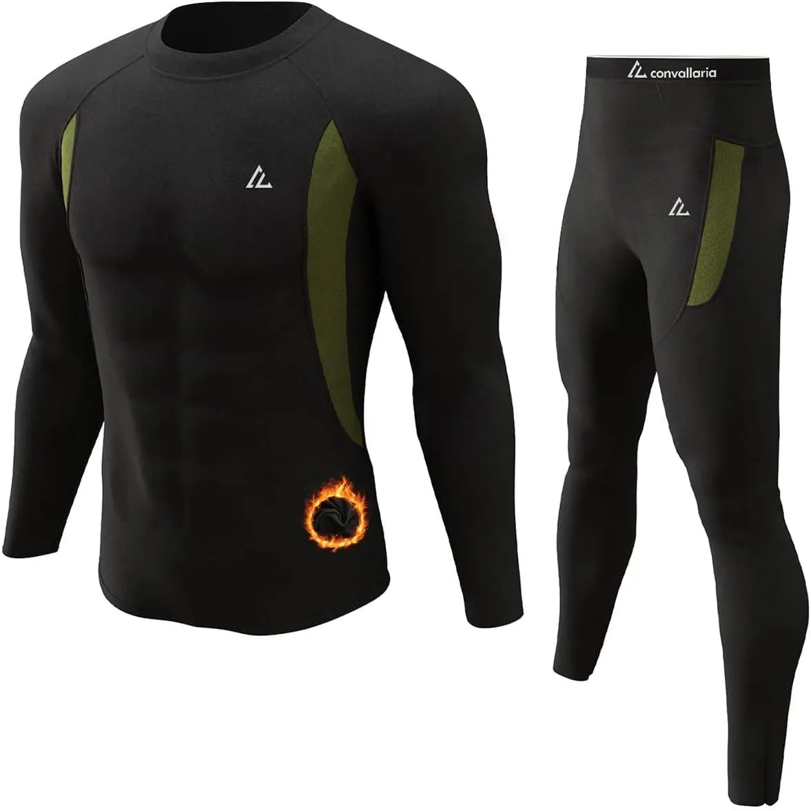 Thermounterwäsche Herren Set Funktionsunterwäsche Skiunterwäsche