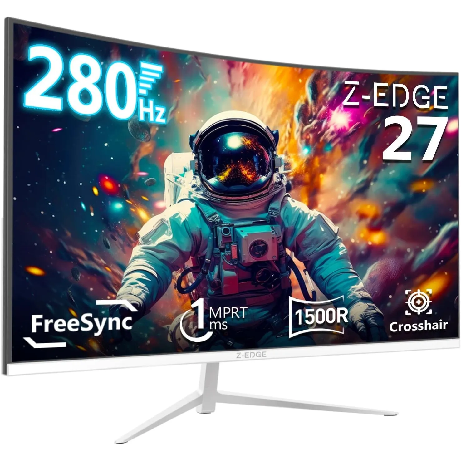 Z-Edge 27 Zoll Curved 1500R Gaming Monitor 280Hz 1ms Full HD 1080p