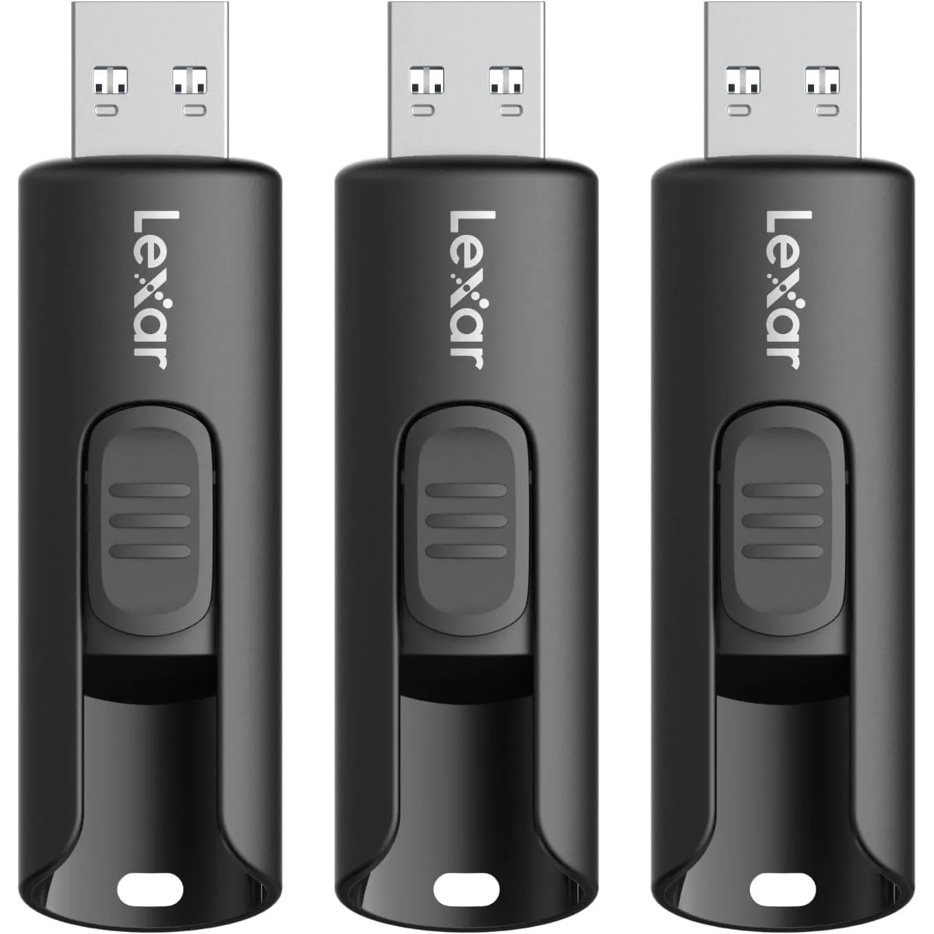 Lexar 64GB 3er-Pack Flash-Laufwerk A30E USB 3.2 Gen 1, USB-Laufwerk mit bis zu 100MB/s, Speichererweiterung und -sicher…