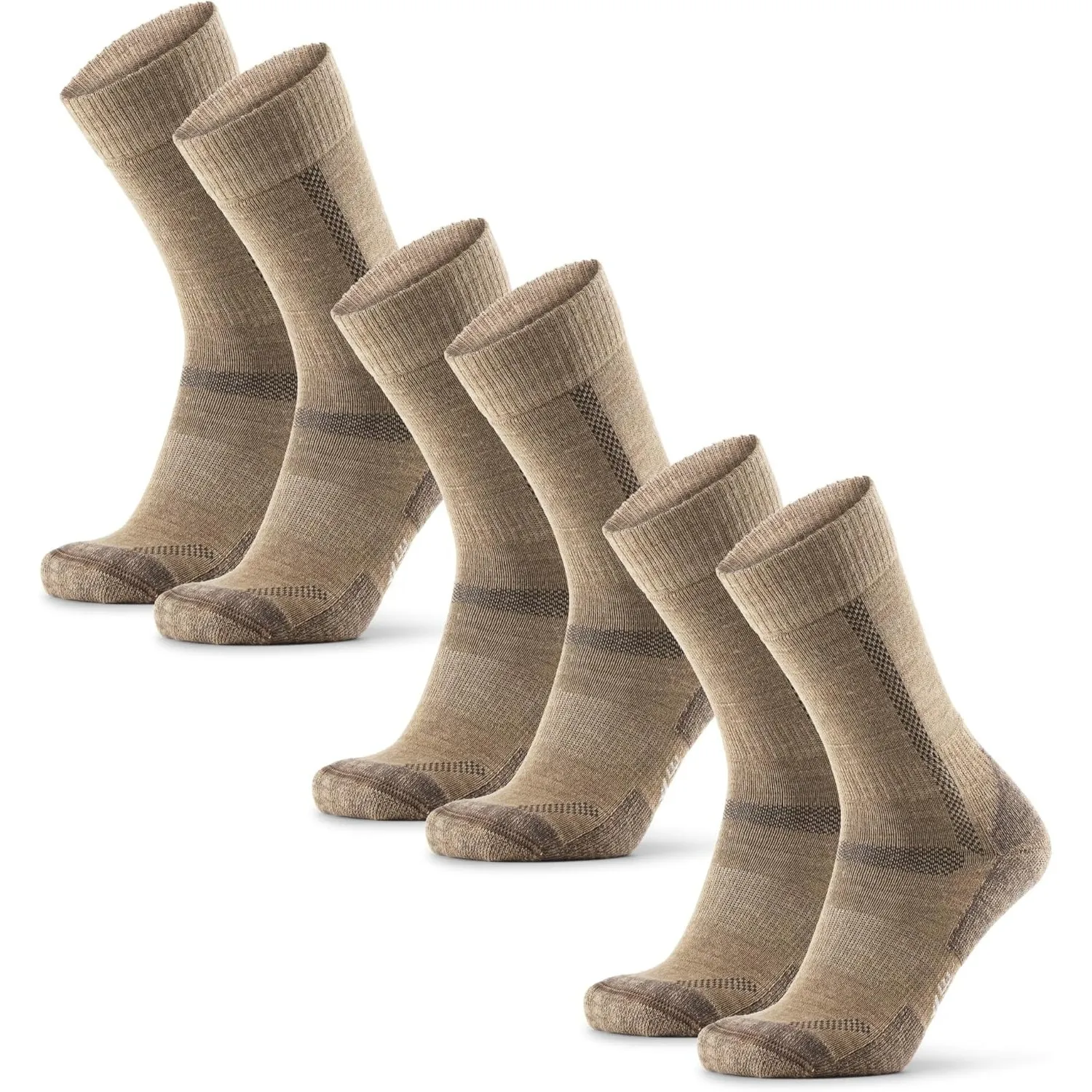 DANISH ENDURANCE Merino Wandersocken, Arbeitssocken, Merino Socken, Funktionssocken, Atmungsaktiv & Stark Gepolstert, H…