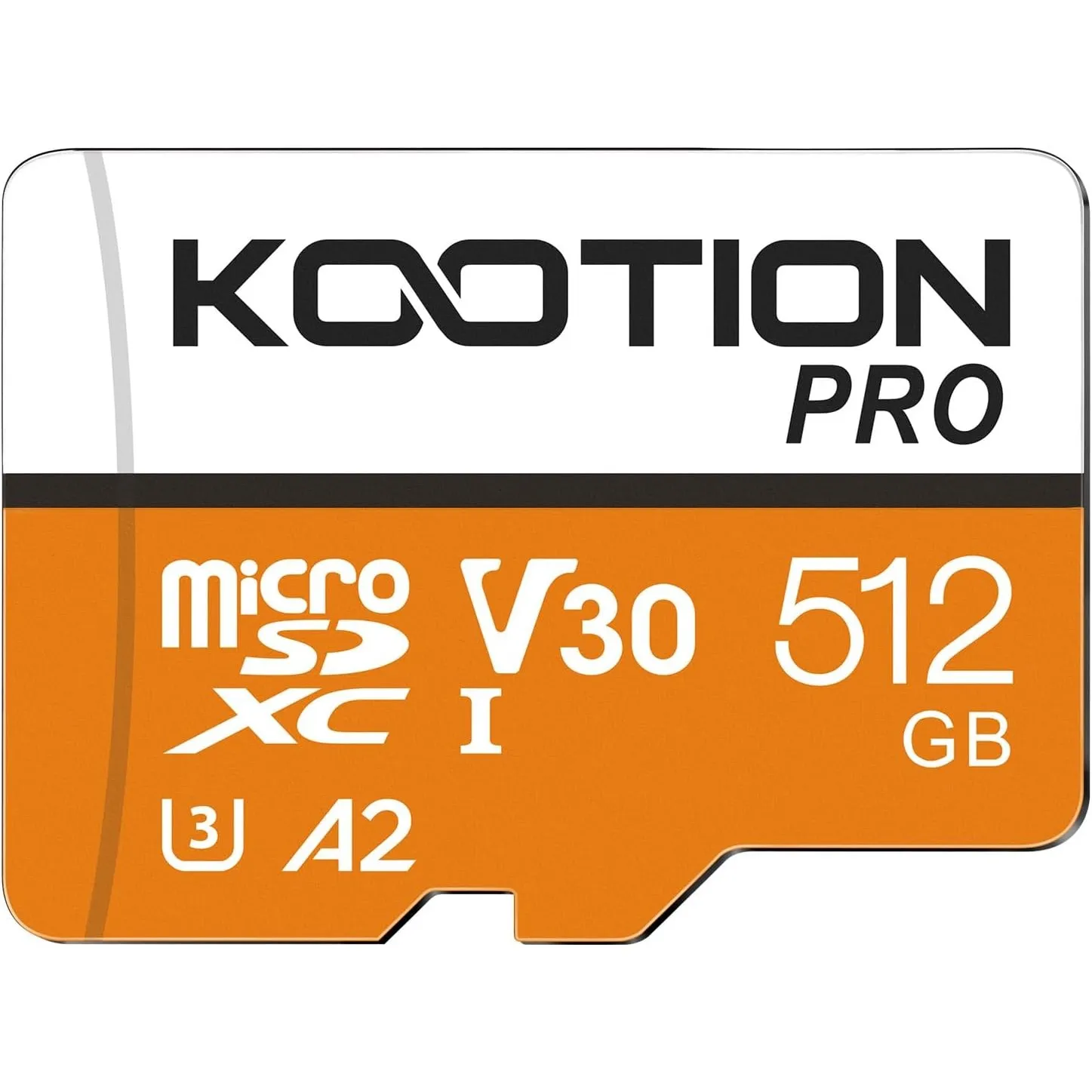 KOOTION 512GB Micro SD Karte bis zu 170 MB/s, Speicherkarte Micro SDXC mit Adapter UHS-I Klasse 10, U3, V30, A2, Full-H…