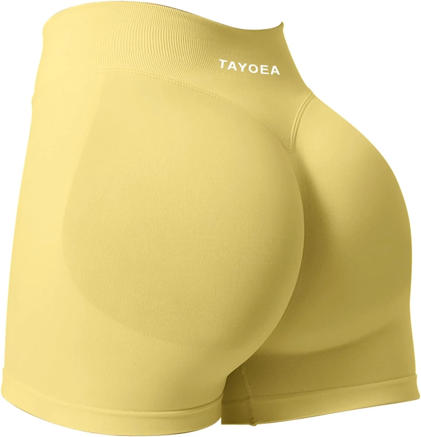 TAYOEA Sport Shorts Damen Scrunch Kurze Sporthose Push Up Kurze Leggings Butt Lifting Gym Short Nahtlose Workout Radler…