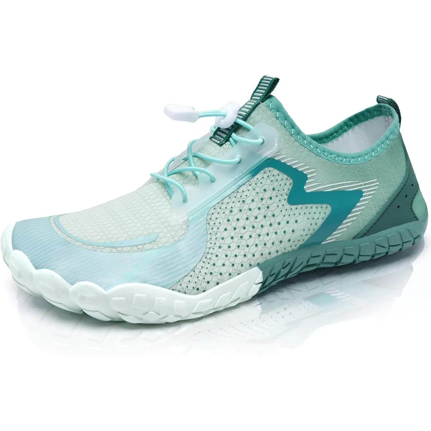 IceUnicorn Herren Damen Barfußschuhe Traillaufschuhe Fitnessschuhe Knit Minimalistische Breiter Zehenbox