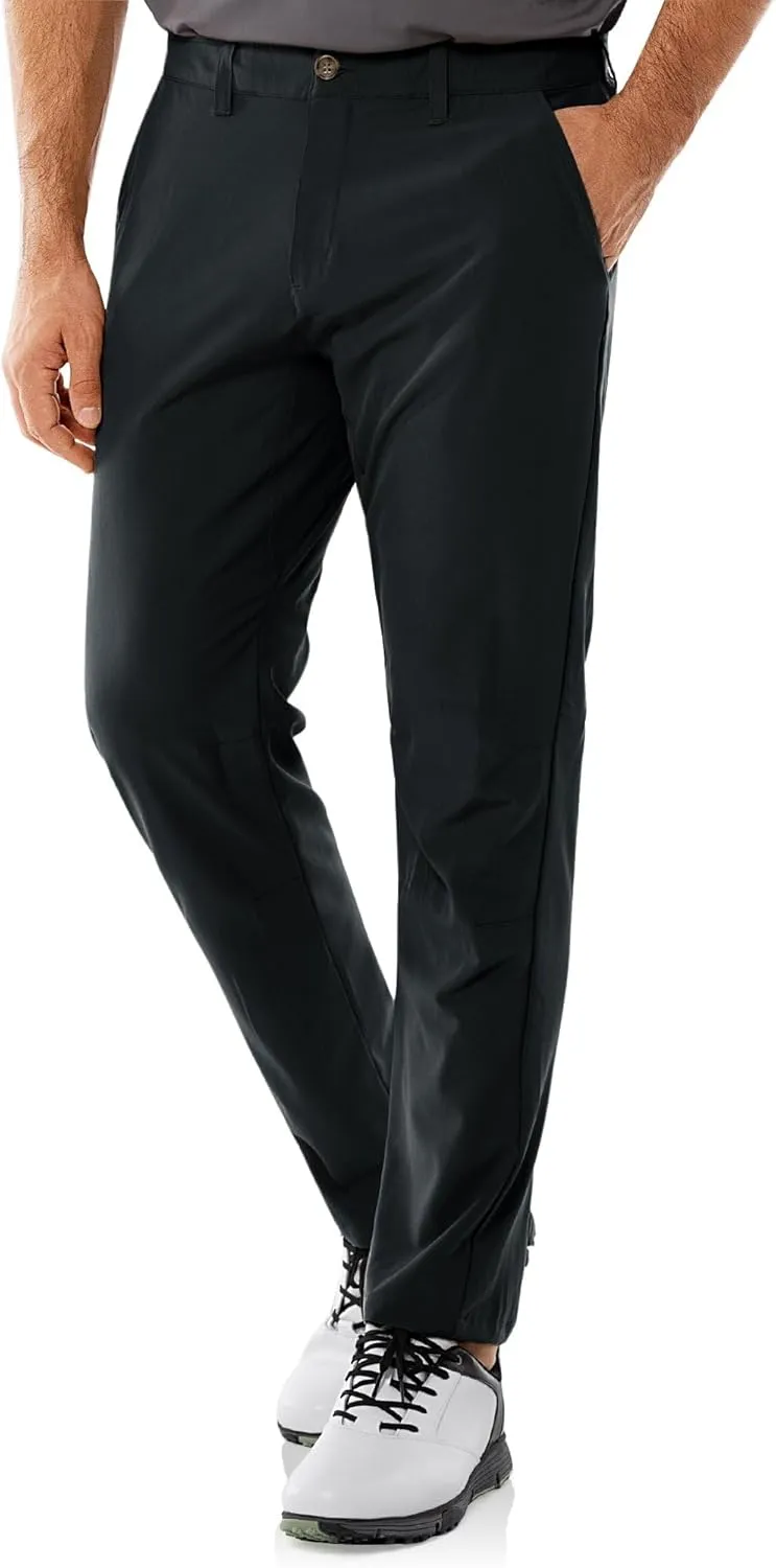 33,000ft Men's Golf Trousers, Breathable Golf Stretch Trousers for Men, Slim Fit, Quick-Drying Golf Trousers, Slim Fit,…