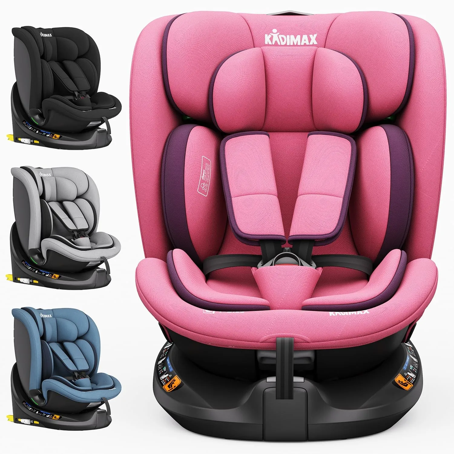 i-Size Kindersitz 40–150 cm (0–12 Jahre) | ECE R129/04 | 360° drehbar | mit Isofix & Top Tether | Gruppe 0+/1/2/3 | 5-P…