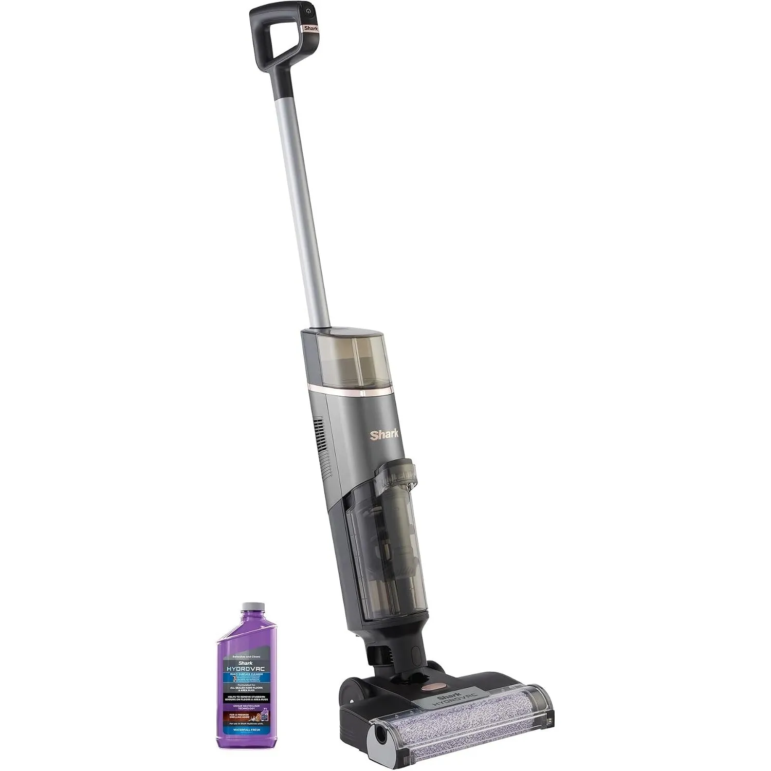 Shark HydroVac Akku-Nass-Trockensauger, kabelloser Staubsauger und Hartbodenreiniger mit Wischfunktion und Ladestation,…