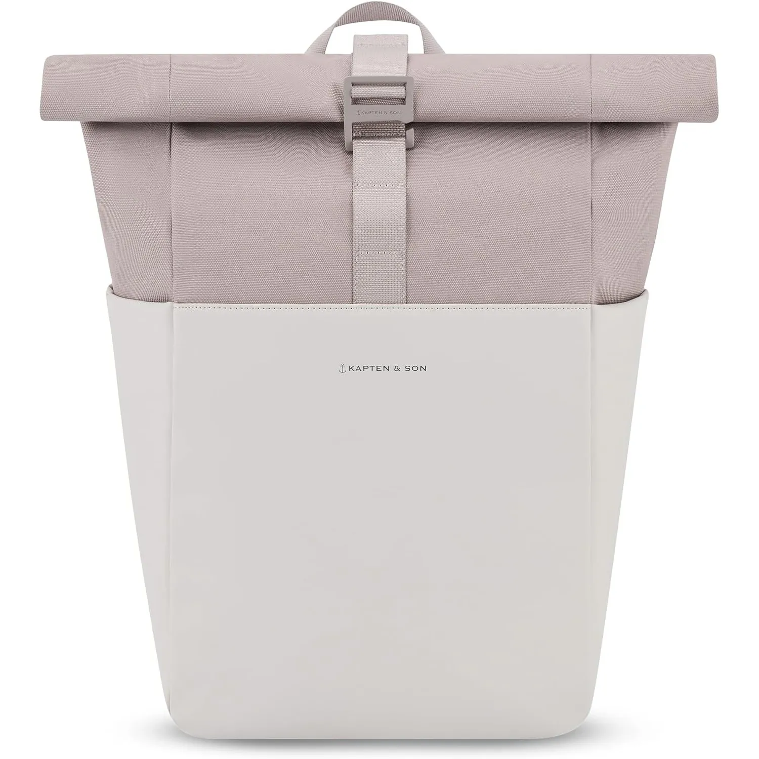 Kapten & Son Rucksack Lund Basic Muted Clay 16-18 L | Rolltop Damen & Herren | Handgepäck Rucksack mit 14'' Laptopfach …