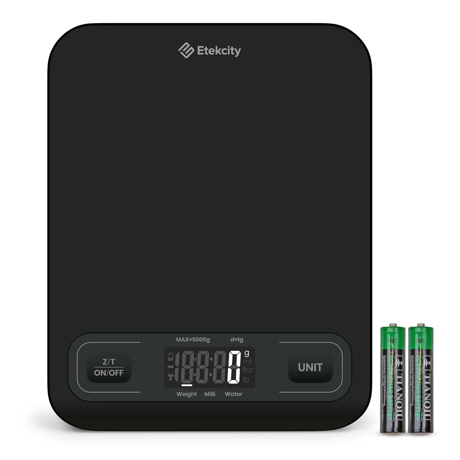 Etekcity Küchenwaage, Genauigkeit bis zu 1g, Küchenwaage Digital mit LCD-Display, Verbesserte Tasten, Tara-Funktion, Ki…