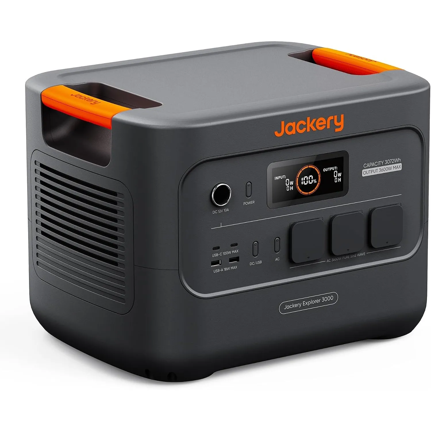 Jackery Explorer 3000 v2 Powerstation, 3072Wh/3600W (7200W Spitze)