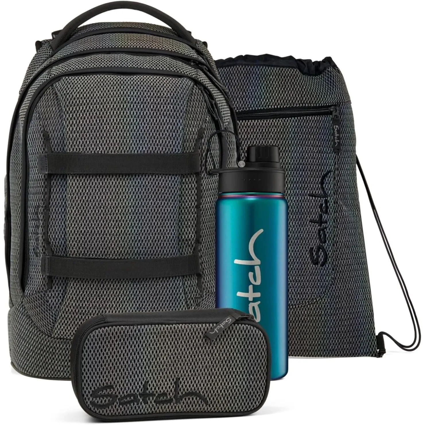Satch Schulrucksack-Set Pack Set Hidden Rainbow - Multi Colored