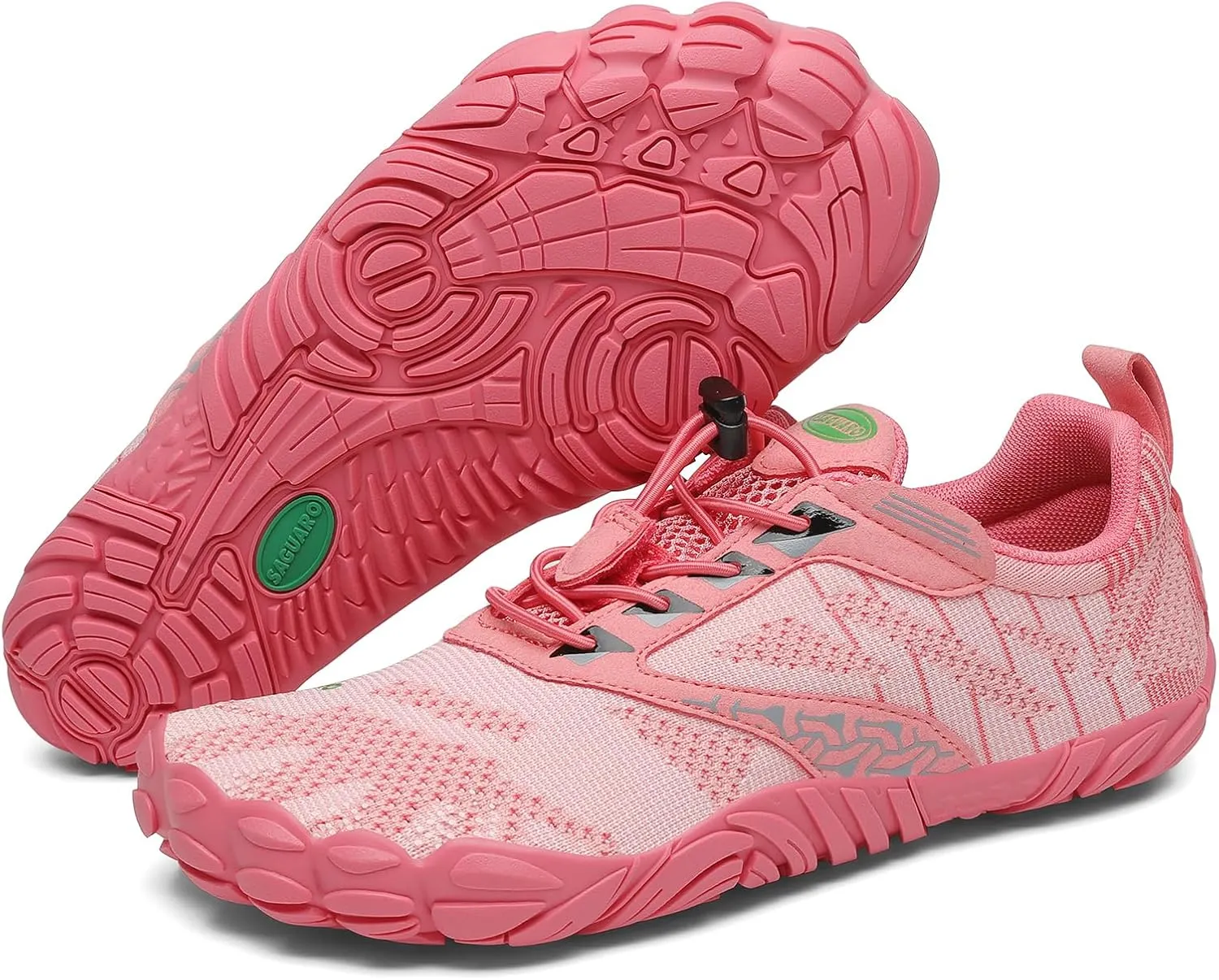 SAGUARO Knit Barefoot Shoes Non-Slip Barefoot Shoes Women Men with Zero-Drop Solhe Size 36-48