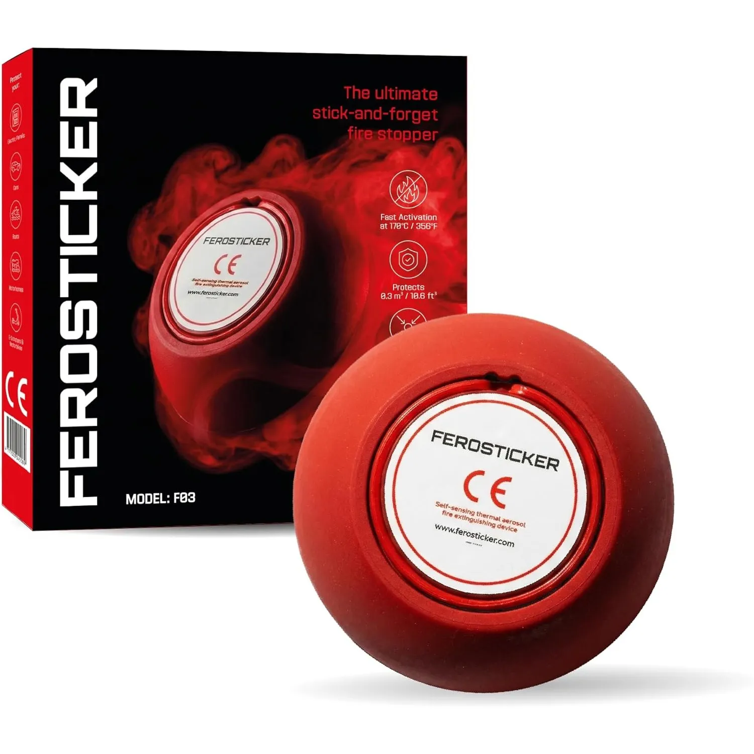 Kleiner Automatischer Feuerlöscher (1 Stück)