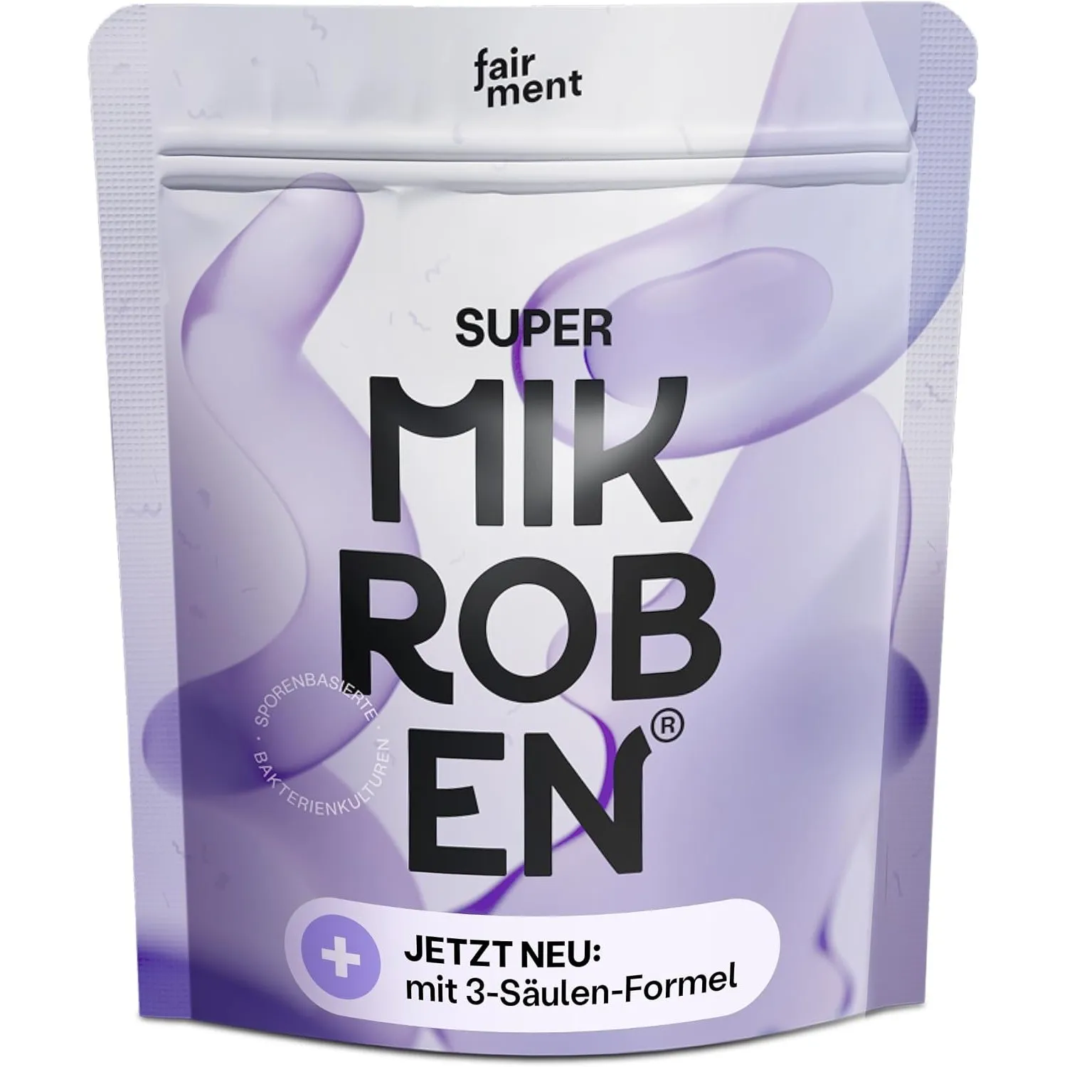 fairment SuperMikroben® Plus, Bakterien Stämme 3 MRD KBE/Tagesdosis, mit Vitamin B2 B3 B6 und Mineralien Komplex hochdo…