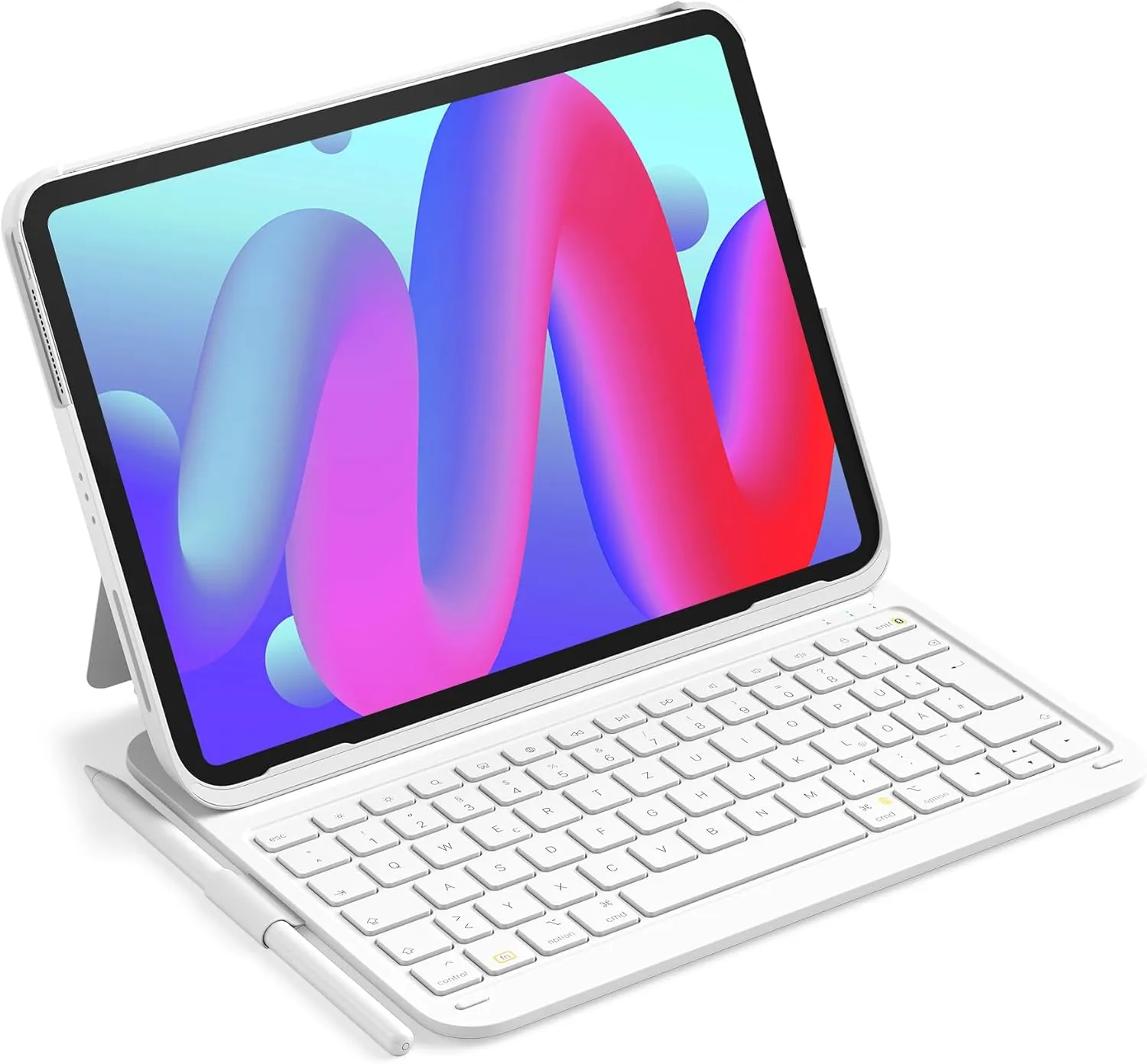 Inateck iPad 10 Generation Hülle mit Tastatur, für iPad 11 Gen. A16 2025 11 Zoll, Air 11 Zoll M3/M2 (2025/2024),Air 5/4…