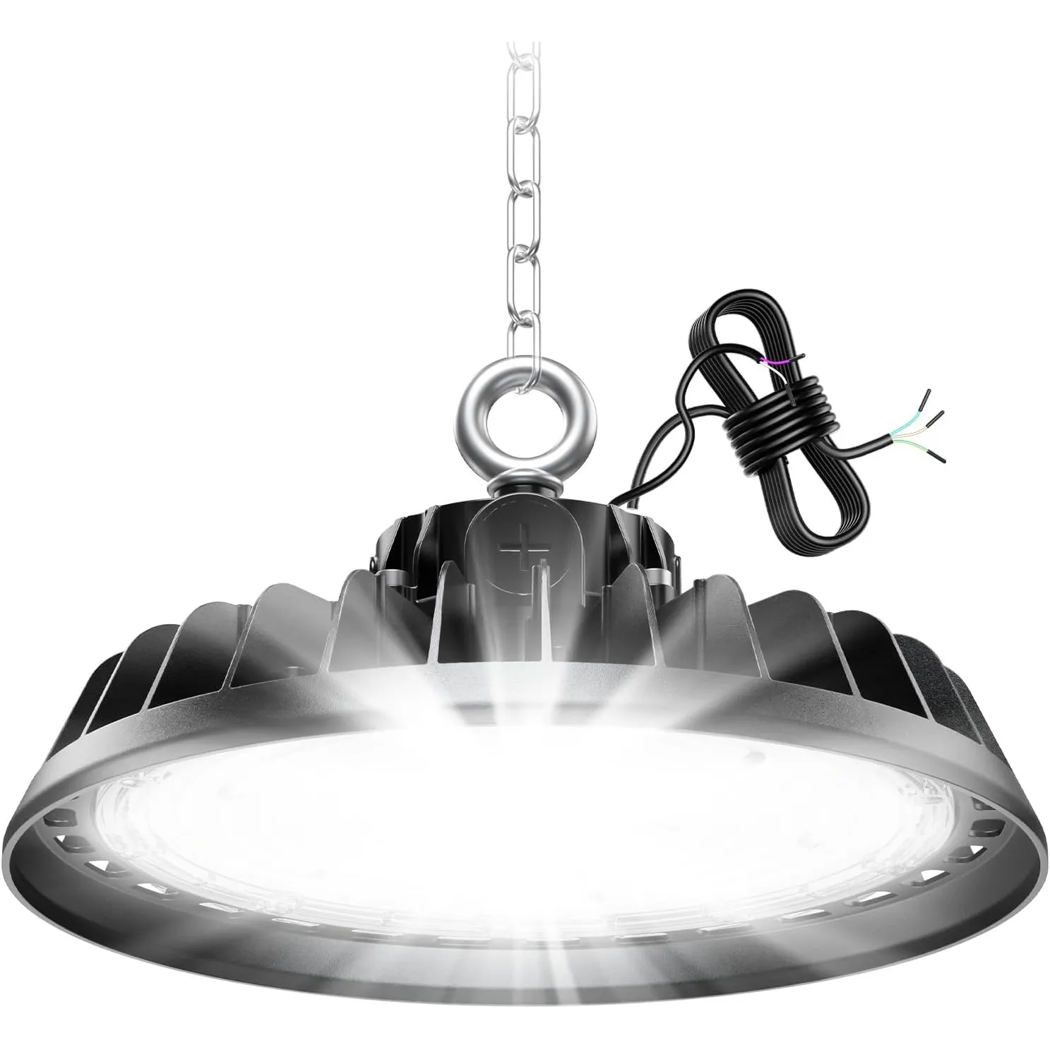 200W UFO LED Hallenstrahler 34000LM Deckenleuchte 6000K(1Stück) | UFO High Bay Light 120W/160W/200W Treiber Werkstatt 6…