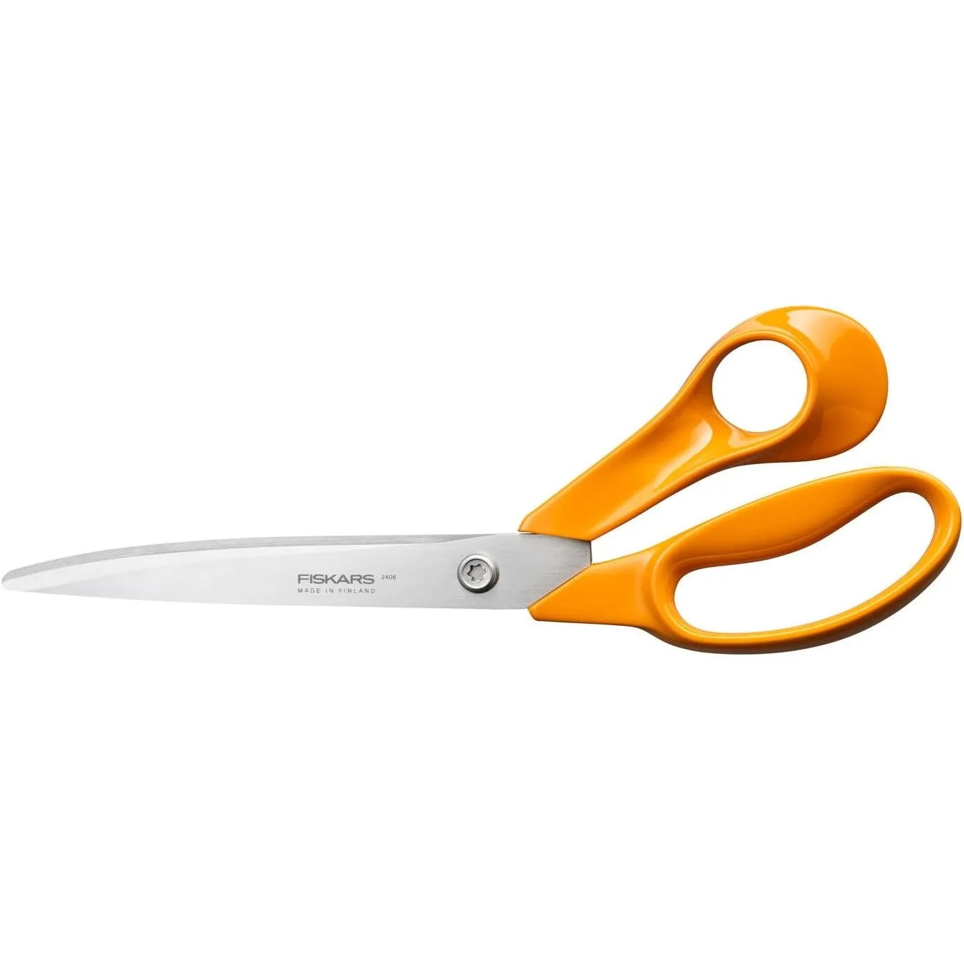 Fiskars Classic Große Universal-Bastel- und Stoffschere, Rechtshändig, Gesamtlänge: 25 cm, Verbesserte Torx-Schraube un…