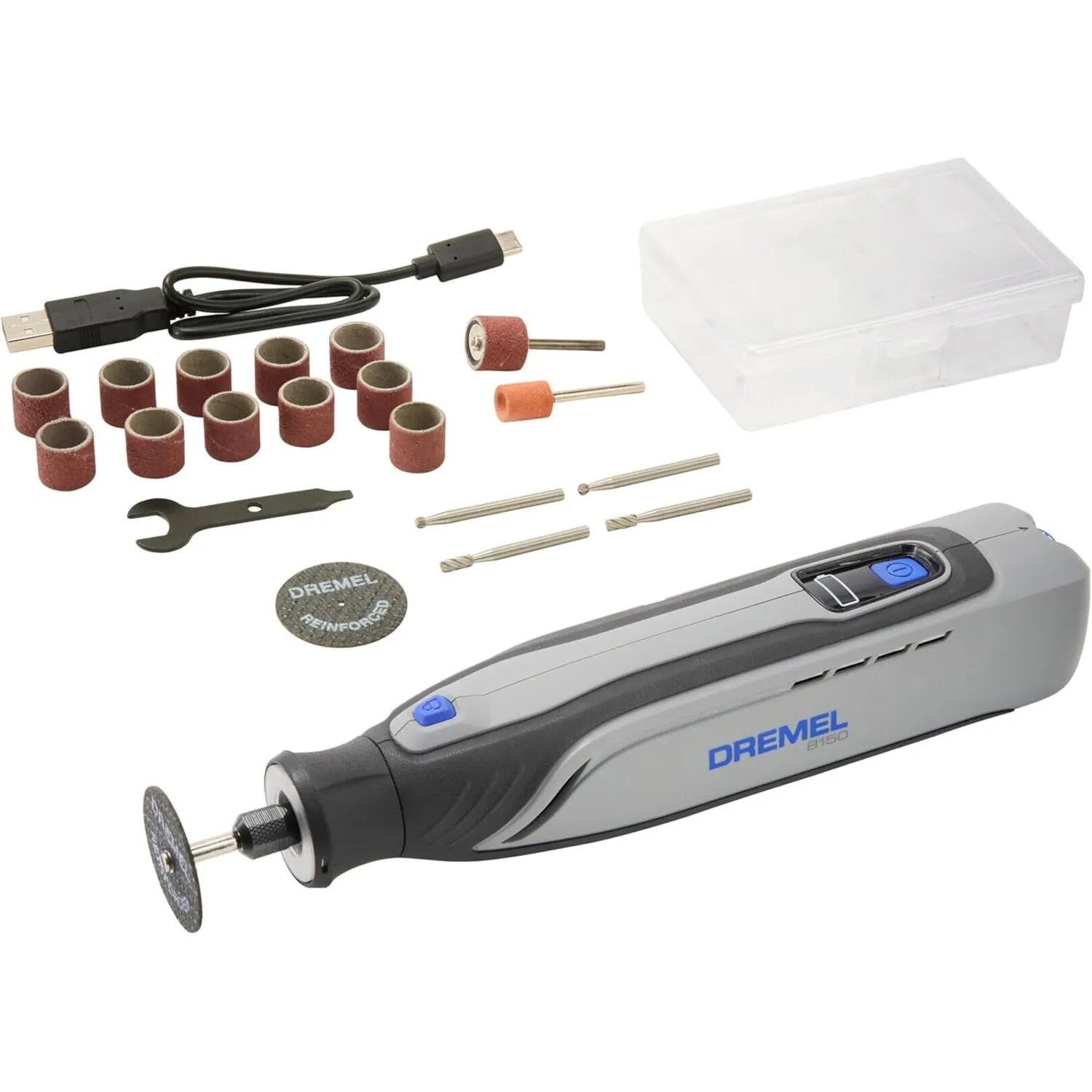 Dremel 8150 Akku-Bürstenloses Multifunktionswerkzeug-Set 7,2 V USB-C