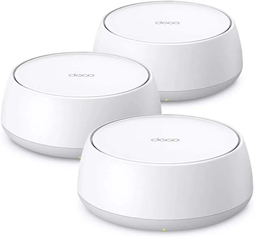 TP-Link Deco BE3600 Wi-Fi 7 Mesh-WLAN (3er Pack), 3,6 Gbps WLAN Dual-Band Router und Repeater, 2 × Gigabit-Port pro Ein…