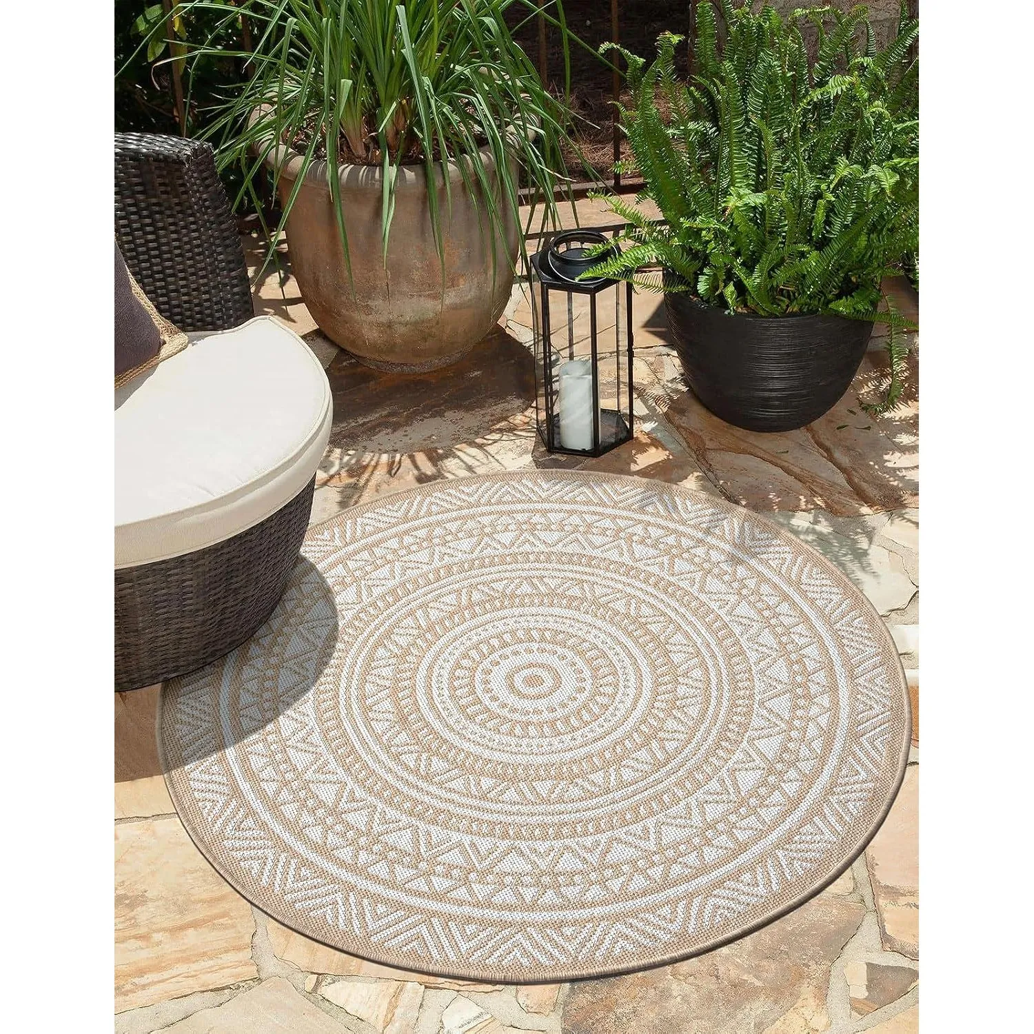 the carpet Mistra - robuster Teppich, modern, pflegeleicht, In- und Outdoor, Wohnzimmer, ideal für Küche, Flur und Wint…
