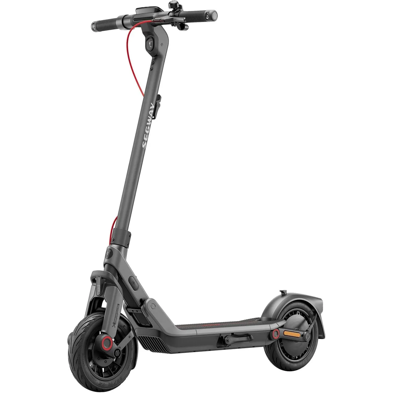 Segway-Ninebot E3 D E-Scooter für Pendler mit Straßenzulassung, 45km Reichweite (37km bei 20km/h), 800W Motor, faltbar …