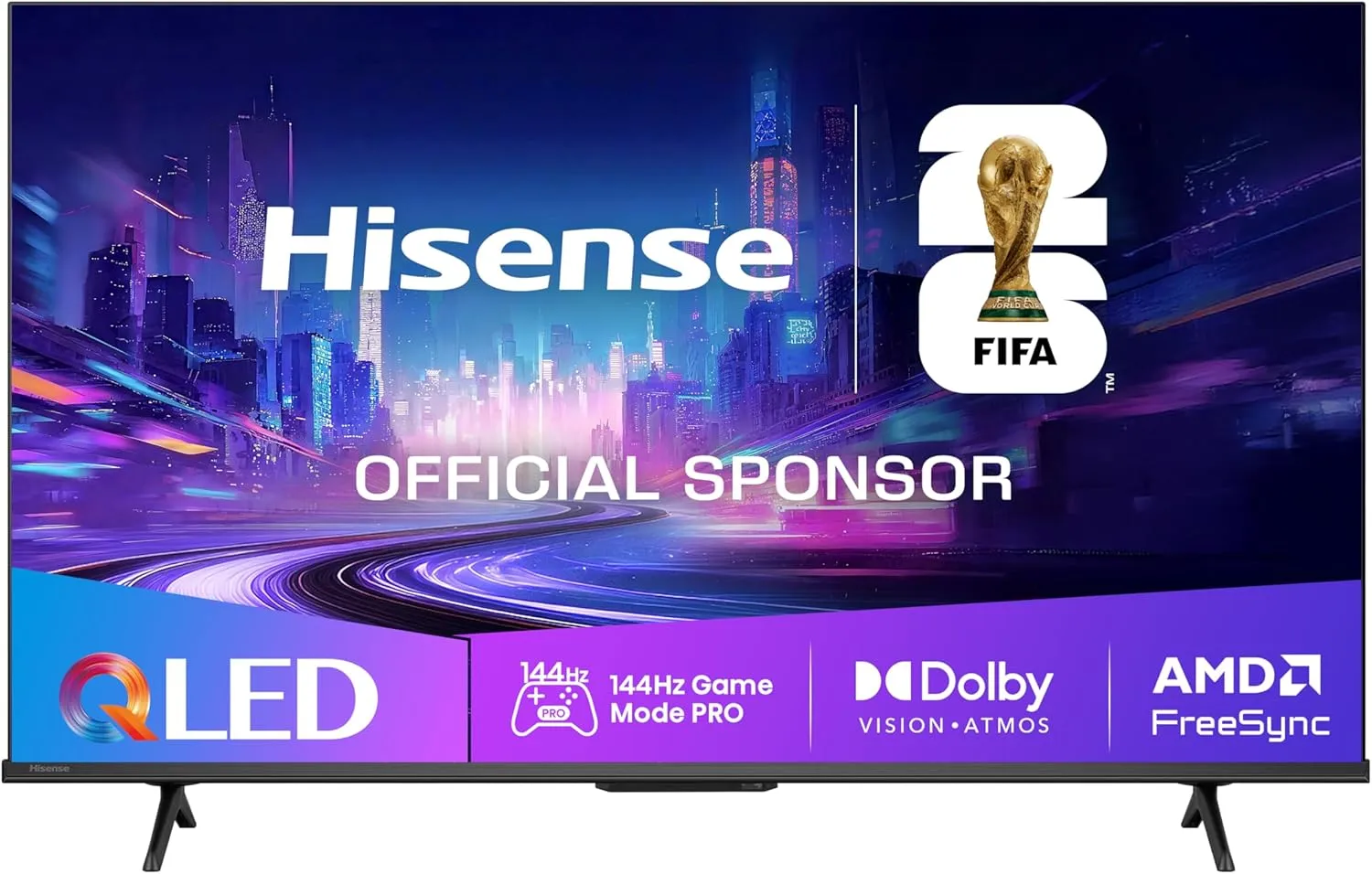 Hisense 43E7Q PRO Fehrnseher,43 Zoll, 4K UHD QLED, Smart TV,144Hz Game Mode PRO,Filmaker Mode, AMD FreeSync Premium,AI …