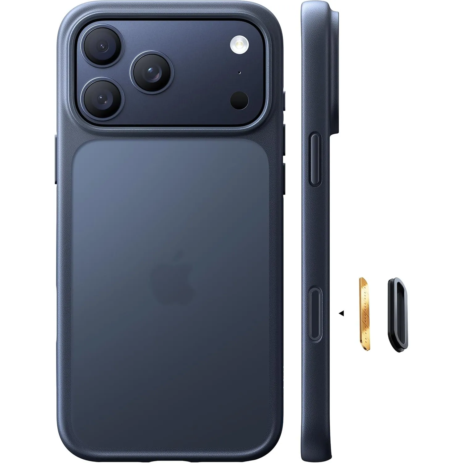 TORRAS Guardian für iPhone 17 Pro Max Hülle Militärschutz, Matt Schwarz