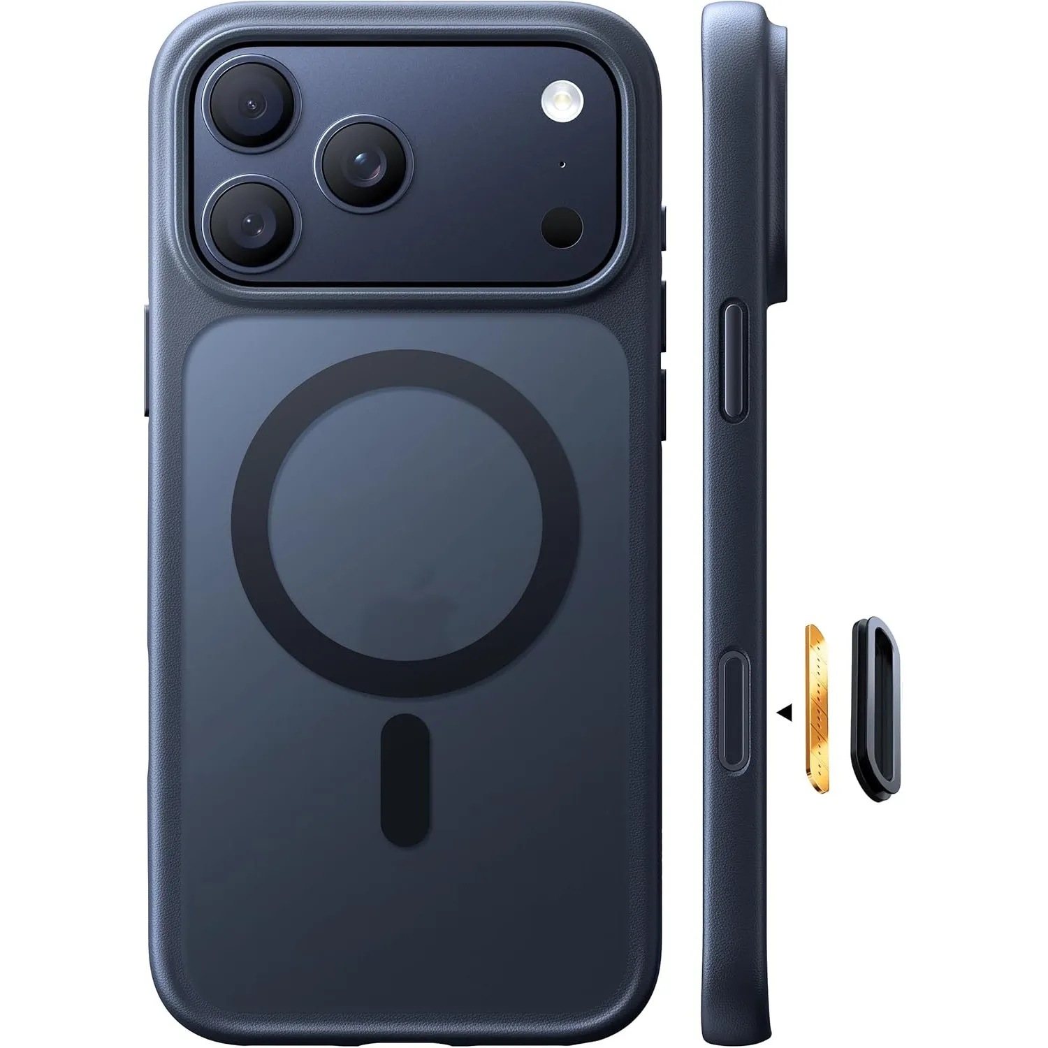 TORRAS Guardian-Mag für iPhone 17 Pro Max Hülle für MagSafe Schwarz