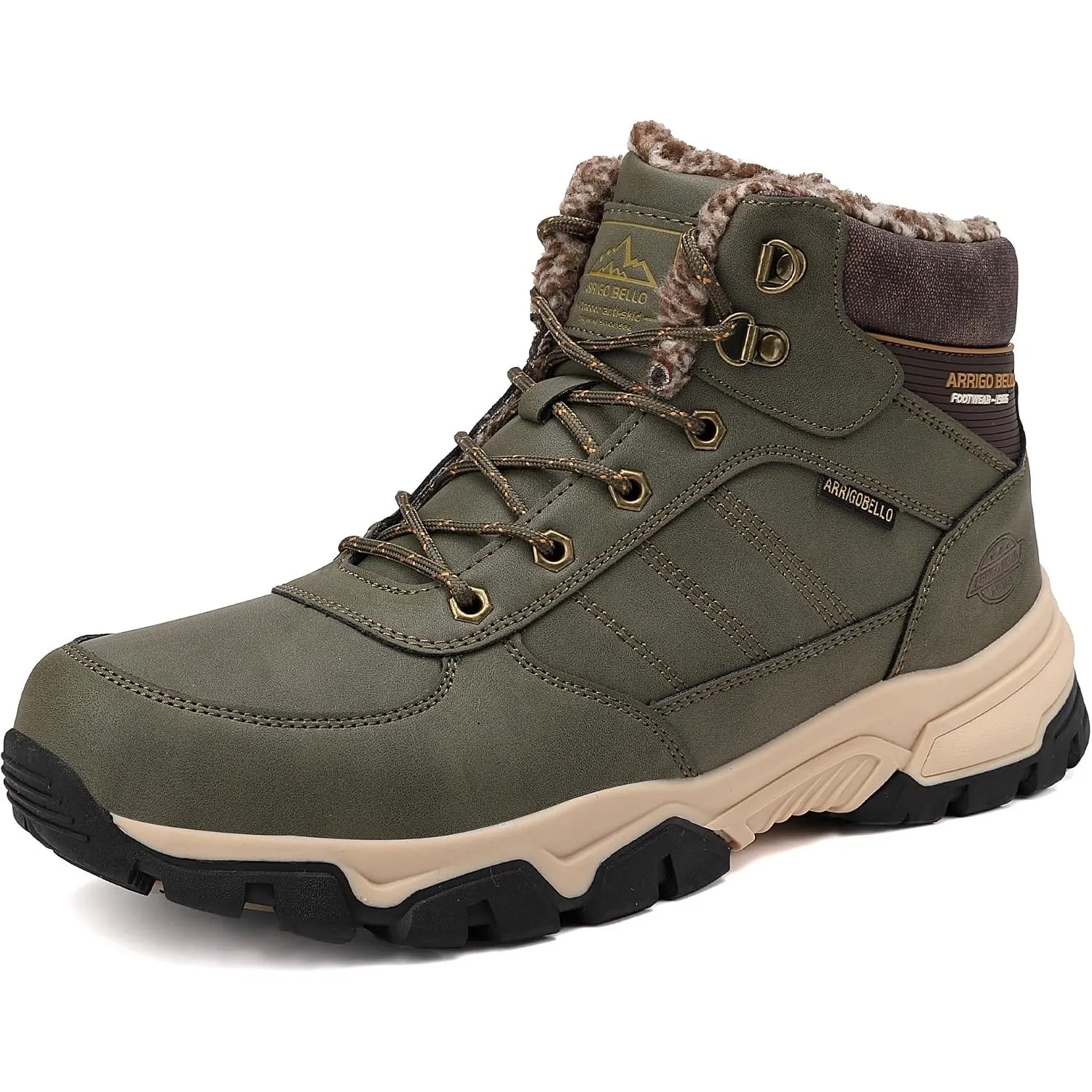 ARRIGO BELLO Winterschuhe Herren Winterstiefel Gefüttert Winterboots 41-46