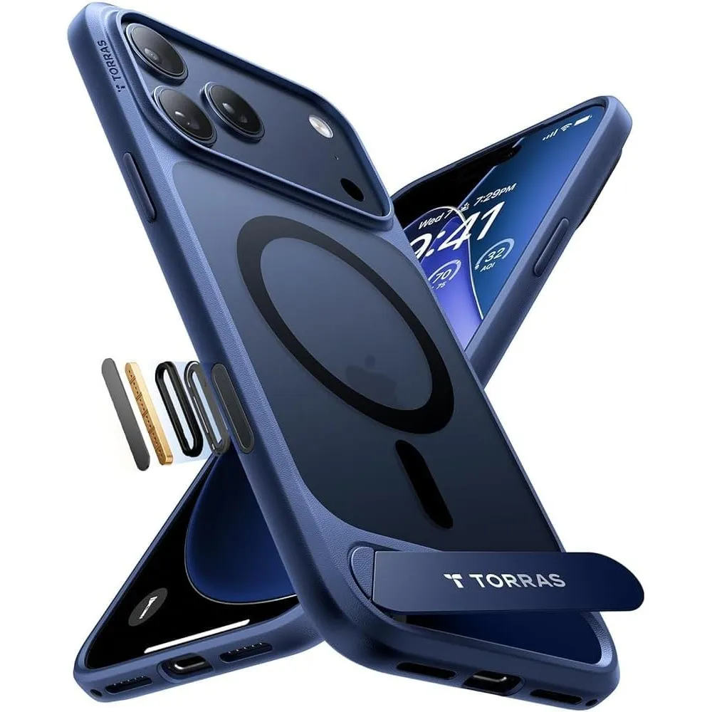 TORRAS Ostand L1 für iPhone 17 Pro Max Hülle mit MagSafe Case