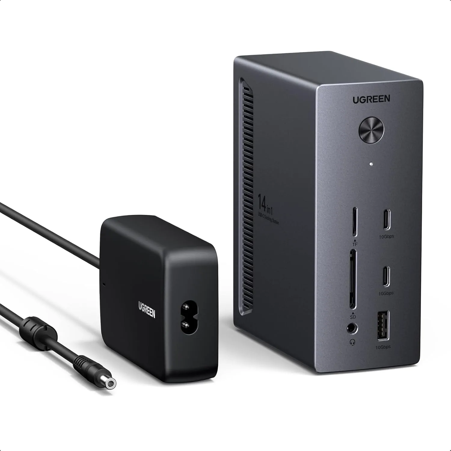 UGREEN Docking Station【Nur für Windows-Laptop】 2xDP & HDMI mit 8K/ 4K