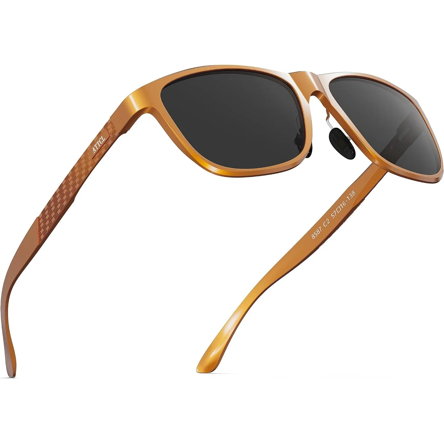 ATTCL Sonnenbrille Herren Polarisiert UV400 AL-MG Verspiegelt Autofahren