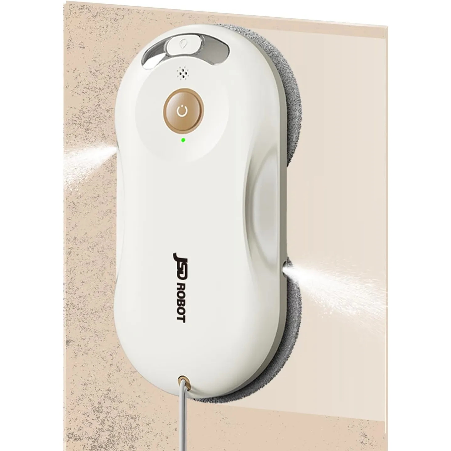 T30 Fensterputzroboter,5500 Pa Saugkraft,Sprühfunktion beidseitig, Geräuscharm,6,05 cm Ultradünn, Automatische Pfadplan…