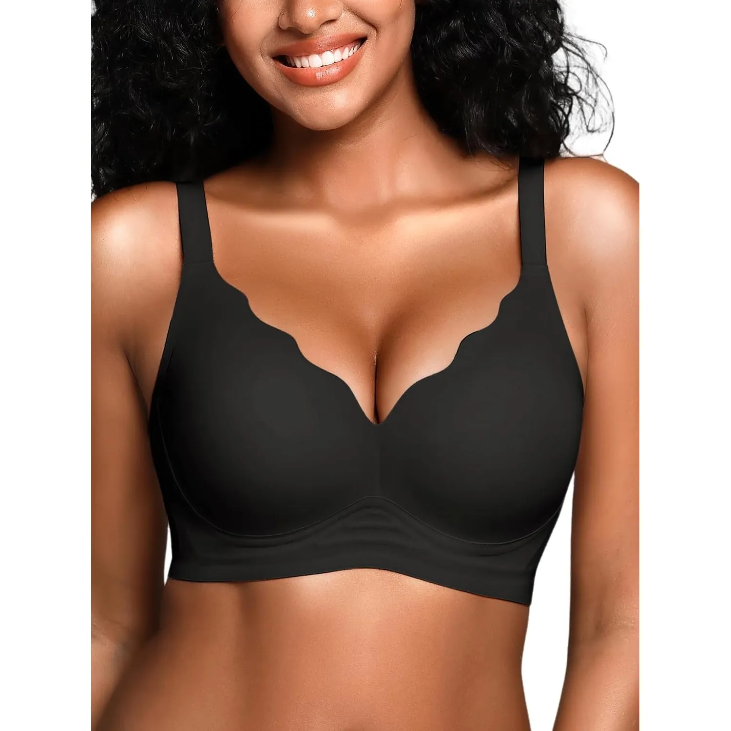 BH für Damen ohne Bügel mit Weicher Unterstützung Bequeme Nahtlose Bralette