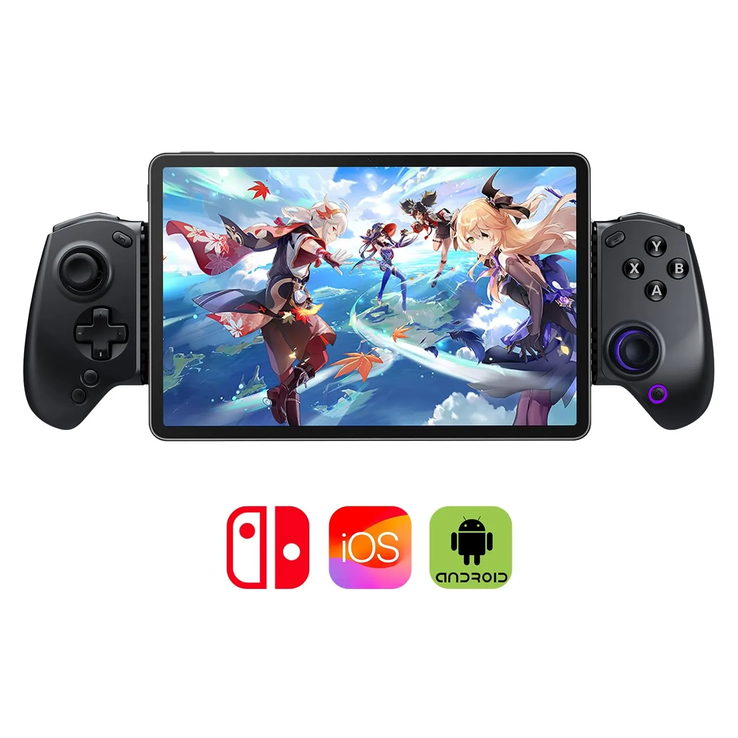 abxylute S8 Bluetooth Mobile Controller für iPhone15/16/17, iPad, Android-Handys, Tablets, Switch 1 & 2 – Drahtloses Ga…