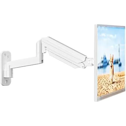 suptek Monitor Wandhalterung für 13-32 Zoll LED/LCD/TV Bildschirm bis 9 kg, Monitor Halterung mit voller einstellbaren …
