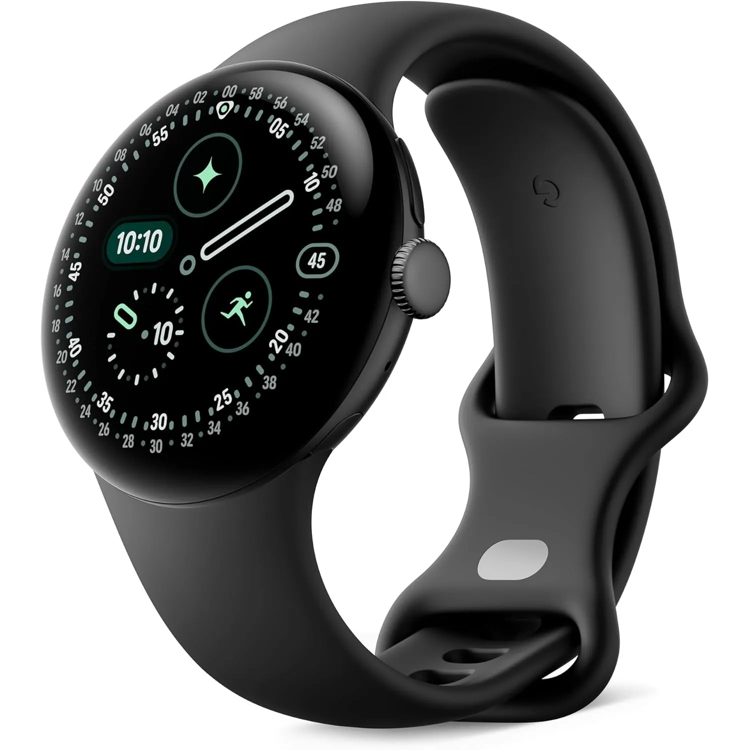 Google Pixel Watch 4 (41 mm) – Android-Smartwatch mit gewölbtem Display und Fitness-Tracking und Unterstützung von Gemi…
