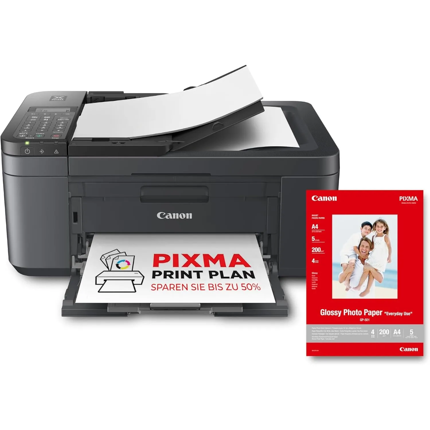 Canon PIXMA TR4755i WLAN Tintenstrahl-Multifunktionsdrucker | Duplex | Fax