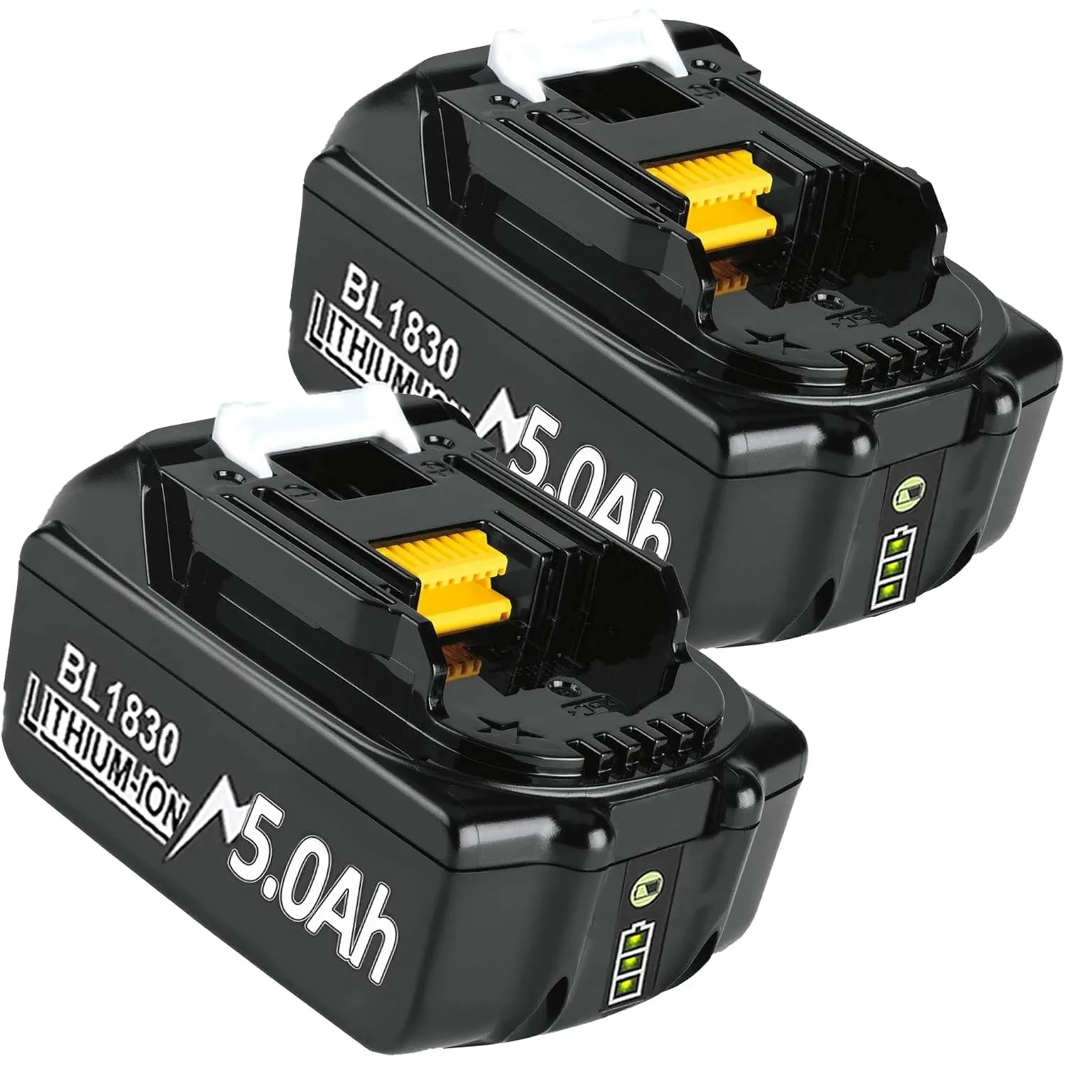 2X 18V 5000mAh Ersatzakku für Makita Akku 18V