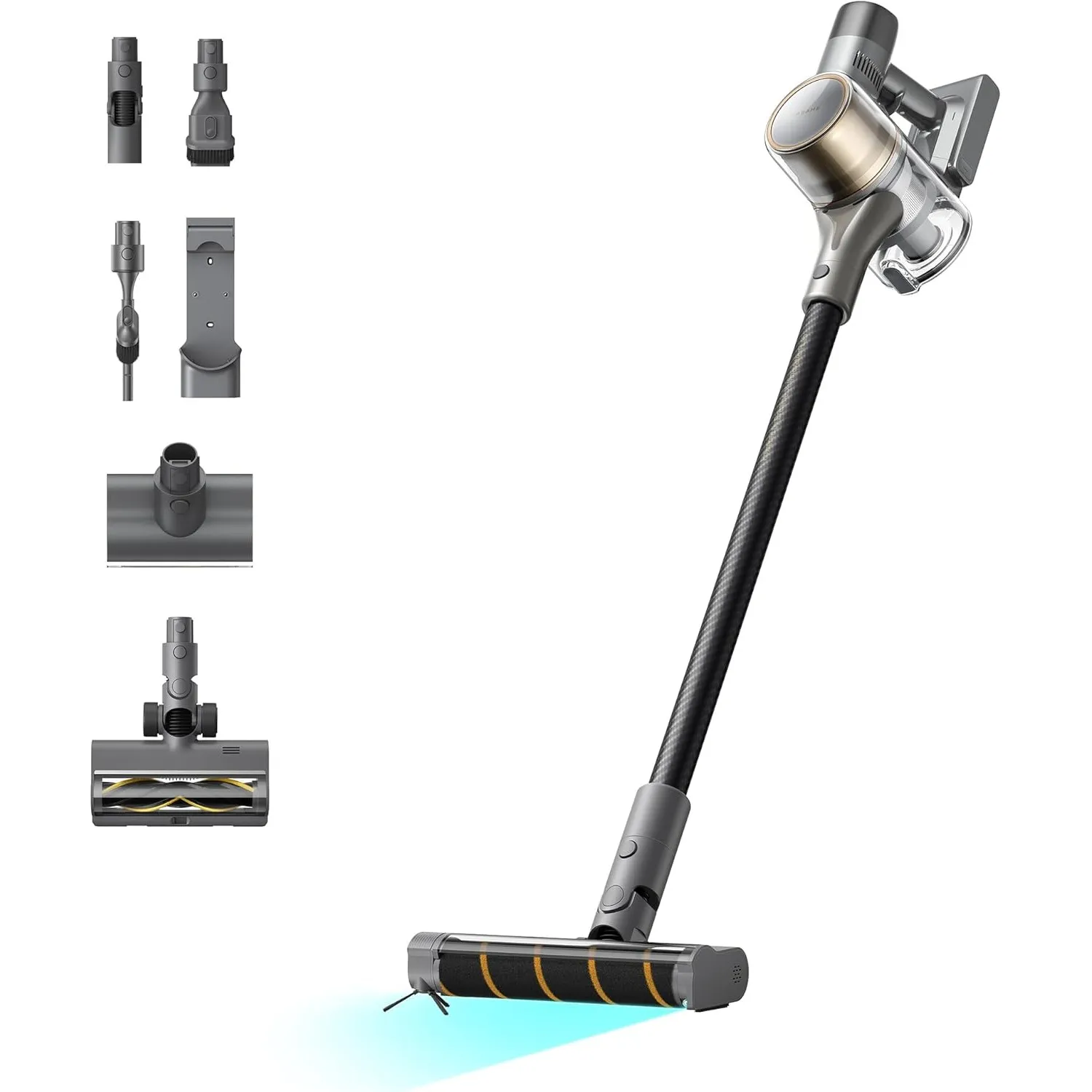 dreame R30 Kabelloser Staubsauger, Seitenbürste, für zahlreiche Flächen, Staubbeleuchtung, ohne Verheddern, 22,000PA / …