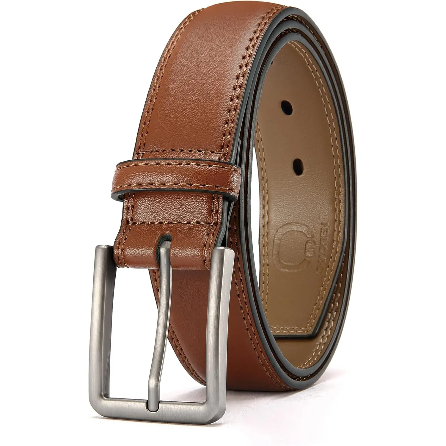 CHAOREN Ledergürtel Herren, Anzug Gürtel Herren 35mm für Business und Jeans