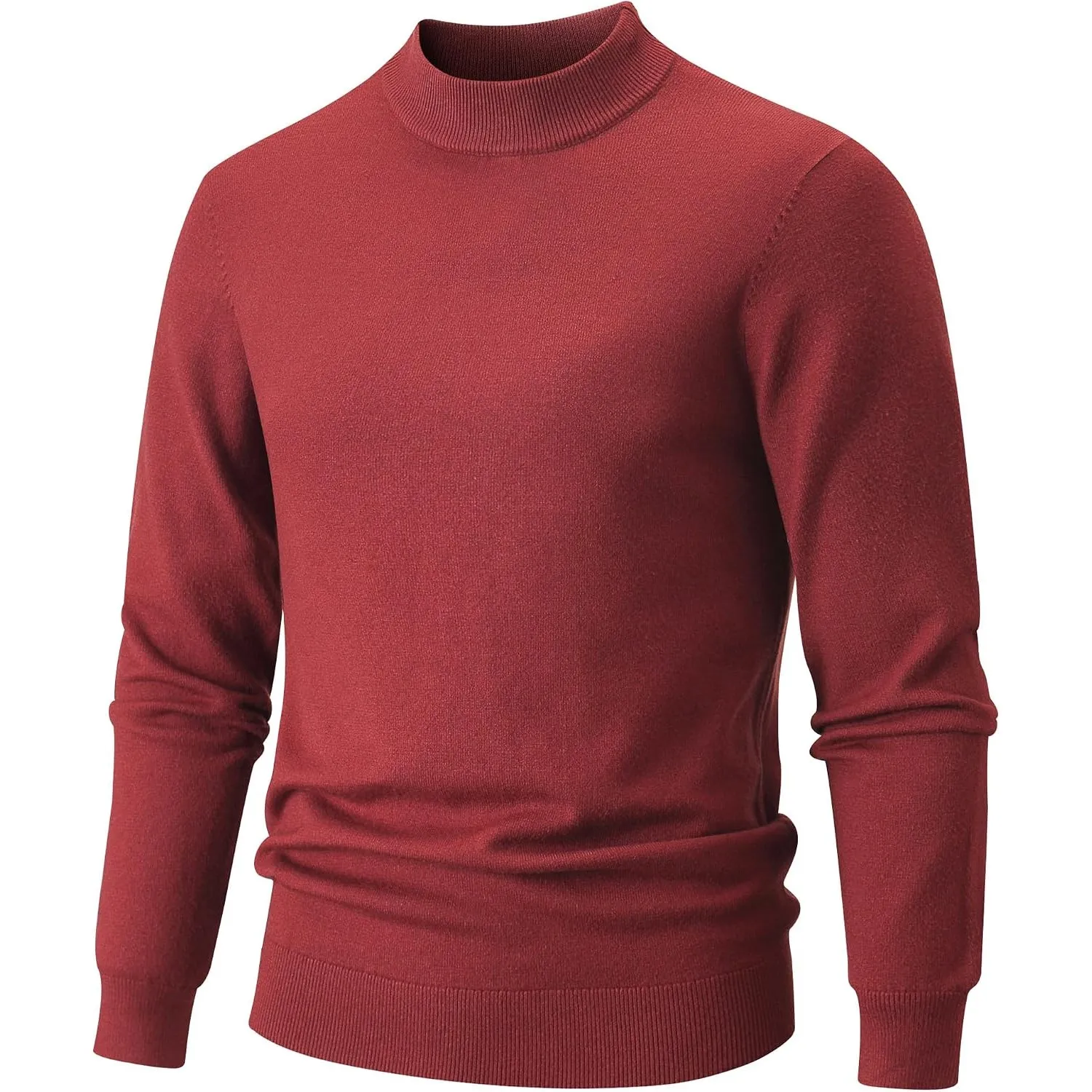 VEIISAR Herren Stehkragenpullover 360g - Dicke Variante - Pullover Wärme für Herbst/Winter - Weicher Bequemer Strickpul…