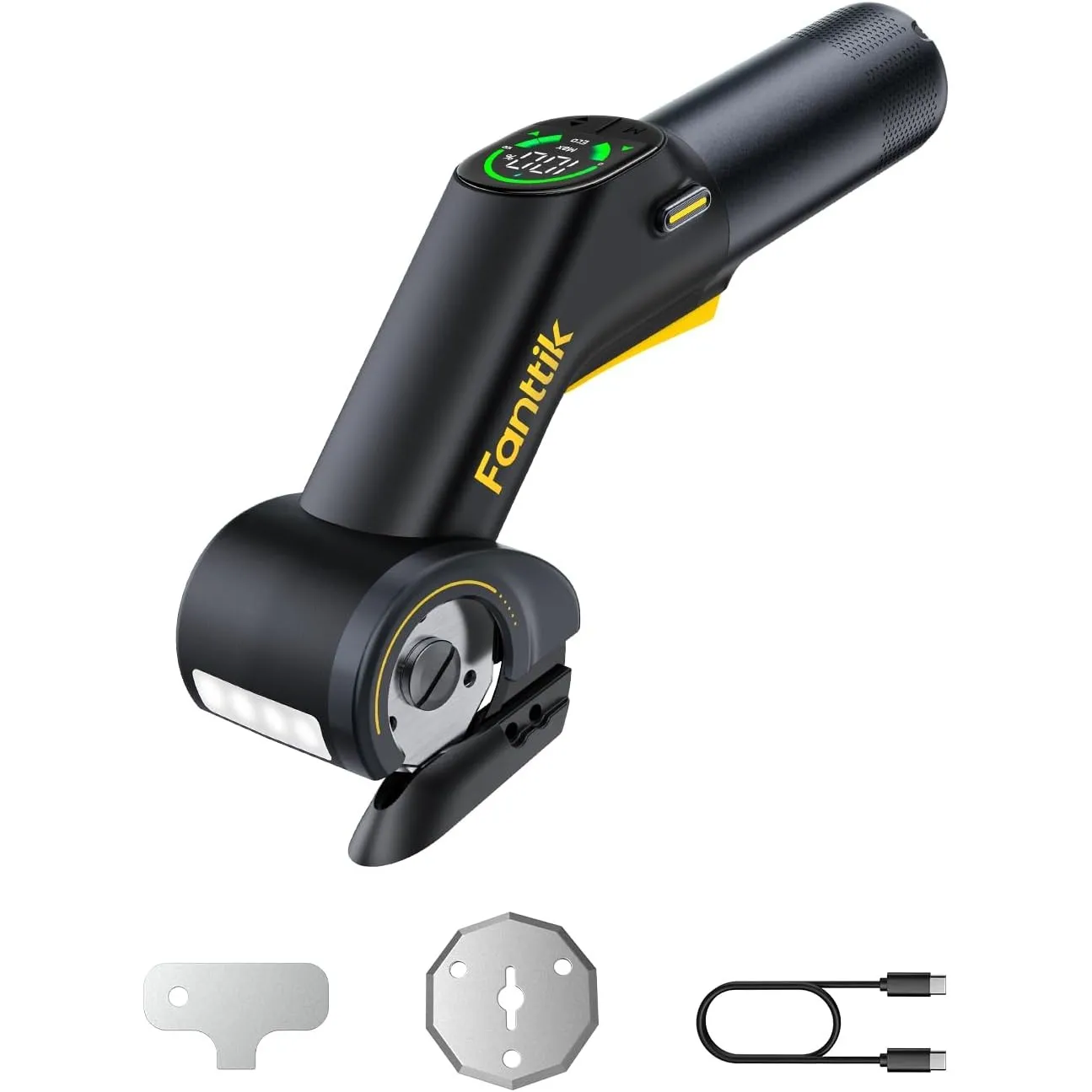 Fanttik C10 Pro BowGuide Elektr. Kartonschneider, kabellose Schere mit LED