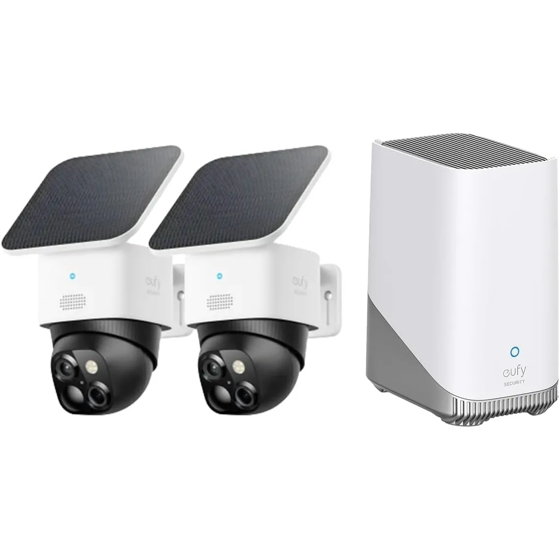 Anker eufy SoloCam 2-Kamera-Set, Überwachungskamera Außen, 4-GHz-WLAN