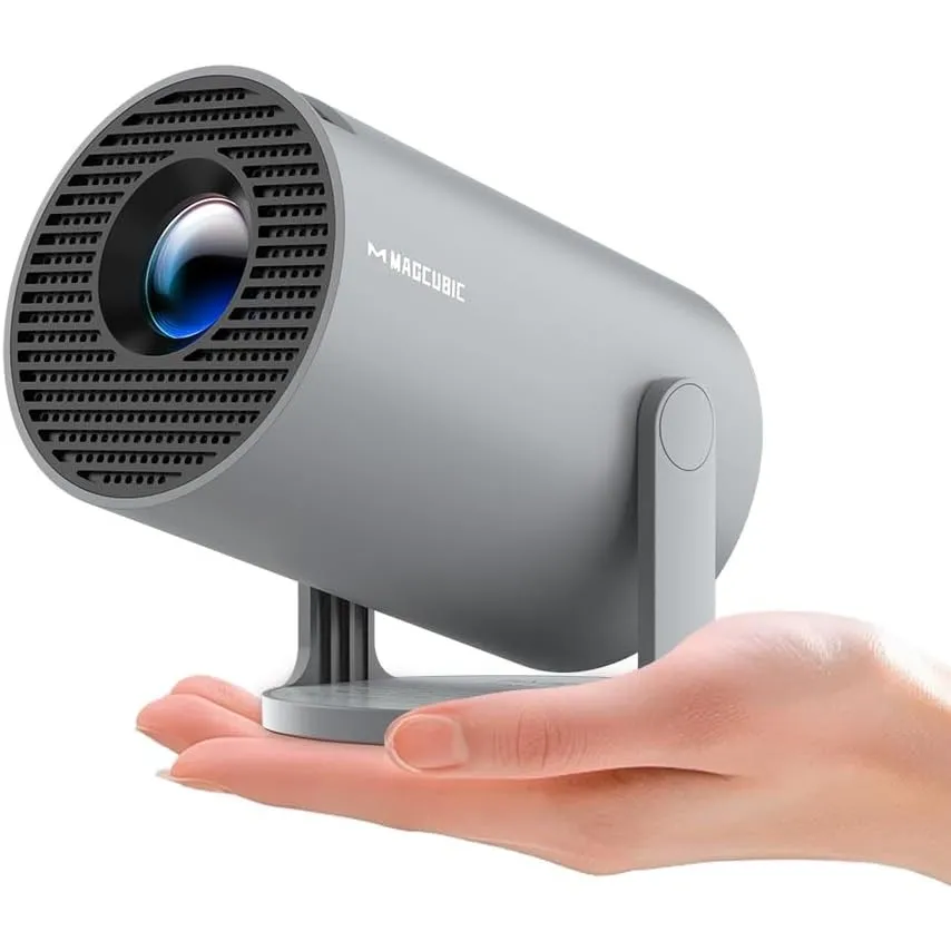 Magcubic Mini Beamer Projektor 4K Unterstützt Android 14, WiFi 6 BT 5.4 | Smart Projector Heimkino Klein Full HD 1080P …