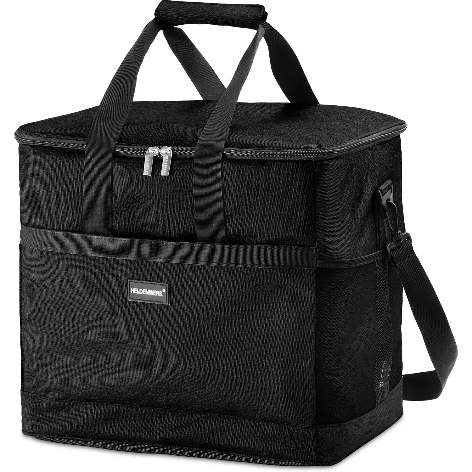 HELDENWERK® Kühltasche groß faltbar bis zu 12h Kühlleistung auslaufsicher | Kühlbox wasserdicht, Lebensmittelecht, Robu…