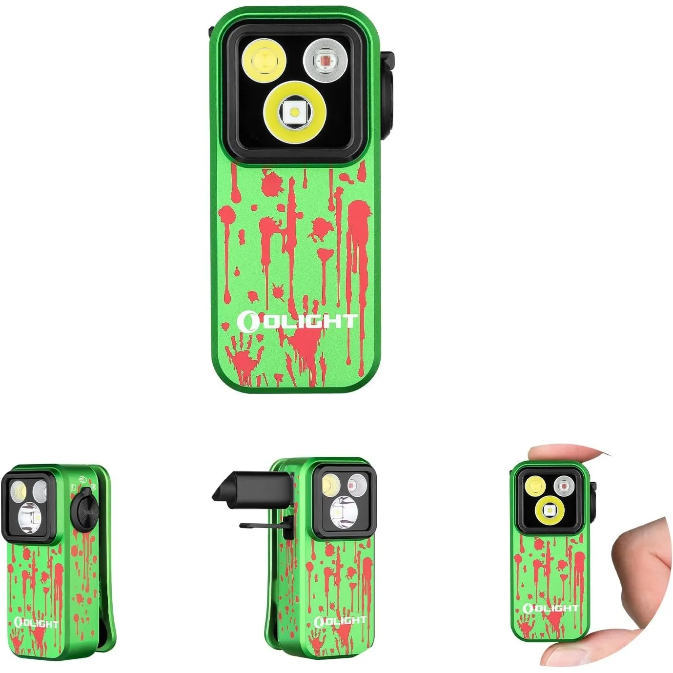 OLIGHT Oclip Pro Mini clip EDC-Taschenlampe mit Wiederaufladbare 500LM 120M