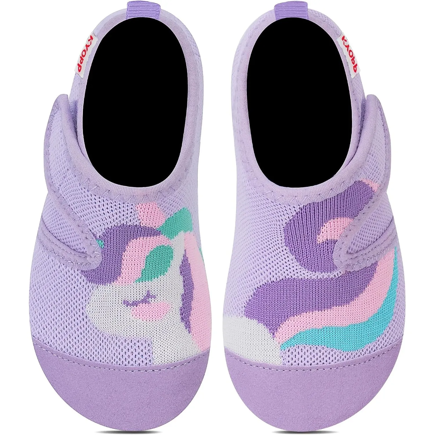 Kyopp Hausschuhe Kinder Mädchen Barfussschuhe Kindergarten Slippers Jungen